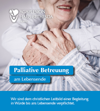 Wir sind dem christlichen Leitbild einer Begleitung  in Würde bis ans Lebensende verpflichtet.